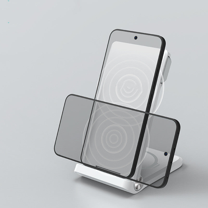 Fashionable And Simple Three-in-one Wireless Charger